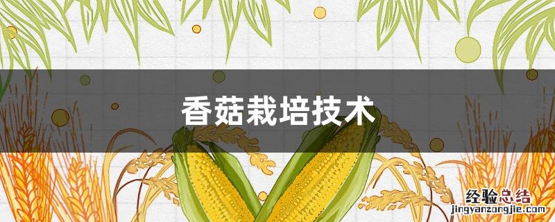 香菇栽培技术 香菇栽培技术论文
