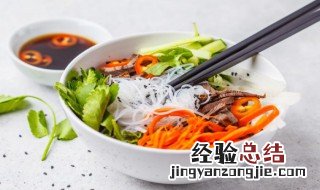 葱花油米线的制作方法和配料 葱花油米线的制作方法
