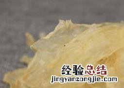 蜘蛛公鱼胶是什么鱼 蜘蛛公鱼胶的功效与作用
