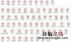 上下结构的字书写口诀 组字规律