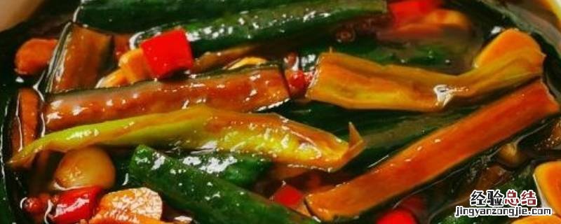 腌黄瓜怎么做好吃又脆又能放 腌黄瓜怎么做好吃又脆