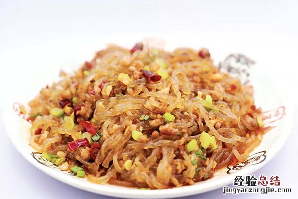 蚂蚁上树的做法 正宗四川蚂蚁上树的做法