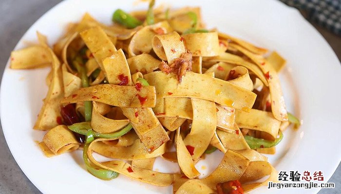 如何做酱炒豆腐皮 豆腐皮用什么酱炒