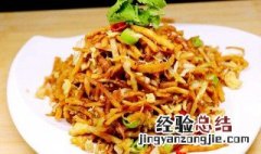 炒饼丝怎么做 制作炒饼丝的方法