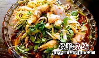 豉香小海鲜收三丝的做法 关于豉香小海鲜收三丝的做法