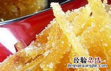 柚子皮糖的功效与作用及食用方法 柚子皮糖的功效与作用