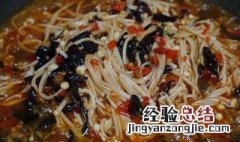 鱼香金针菇的做法 如何制作鱼香金针菇