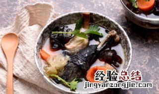 乌鸡香菇红枣汤的功效与作用 红枣枸杞香菇乌鸡汤的功效与作用