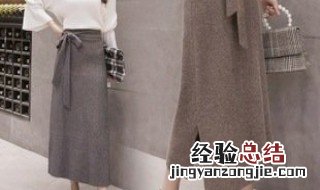 毛线长裙怎么搭配上衣 毛线长裙怎么搭配上衣好看