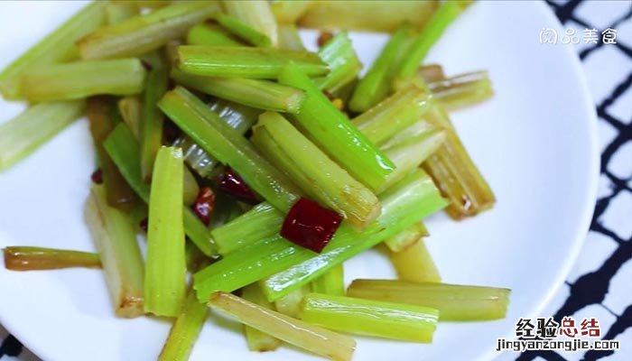 芹菜怎么炒不老? 芹菜怎么炒不老