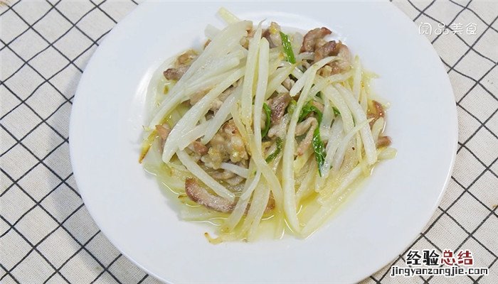 白萝卜肉丝的炒法 白萝卜炒肉丝窍门
