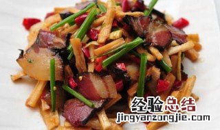 萝卜干炒腊肉图片 萝卜干炒腊肉的做法