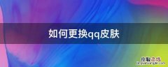 如何更换qq皮肤 QQ皮肤怎么换