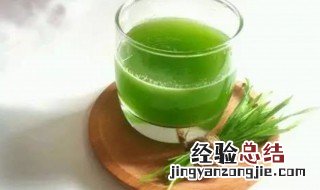 麦苗汁如何做 麦苗汁的简单做法