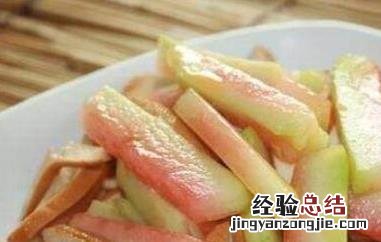 吃西瓜皮有好处吗 吃西瓜皮的危害和坏处