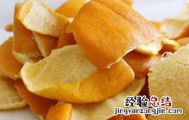新鲜橘子皮的功效与作用泡水喝的功效 新鲜橘子皮的功效与作用