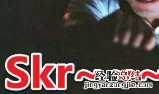 skr是什么梗 看完你就知道了