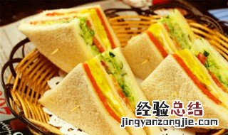 自制奶酪三明治的步骤 奶酪三明治自制教程