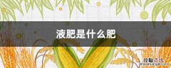腐熟的液肥是什么肥 液肥是什么肥