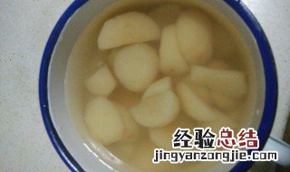 酸梨怎么煮好吃 酸梨煮水怎么做