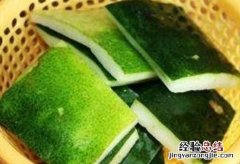 冬瓜皮的营养价值