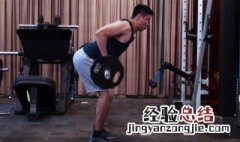 杠铃俯身划船动作要领 这些要领您听过吗
