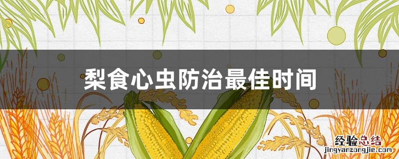 什么时候防治梨小食心虫效果最佳? 梨食心虫防治最佳时间