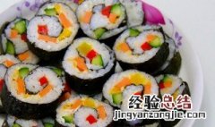 做寿司有没有最简单的方法 最简单做寿司的做法
