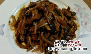 爆素鳝丝做法窍门 怎么做爆素鳝丝