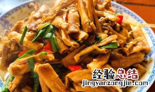 怎样炒冬笋好吃又简单窍门 怎样炒冬笋好吃又简单窍门图片