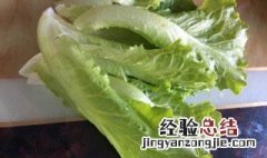 怎样洗生菜可以保持新鲜 如何洗生菜可以生吃的哦