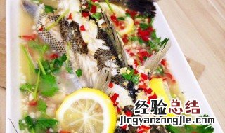 柠檬蒸鱼的做法菜谱 柠檬蒸鱼的做法