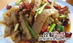 魔芋炒肉片的做法 魔芋炒肉片的做法视频