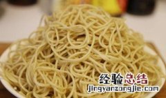 描写热干面的口感的句子 描写热干面的语段