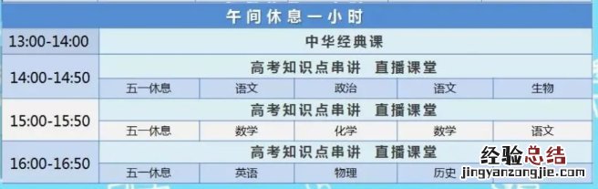 CETV同上一堂课5月6-9日课表 同上一堂课cetv4