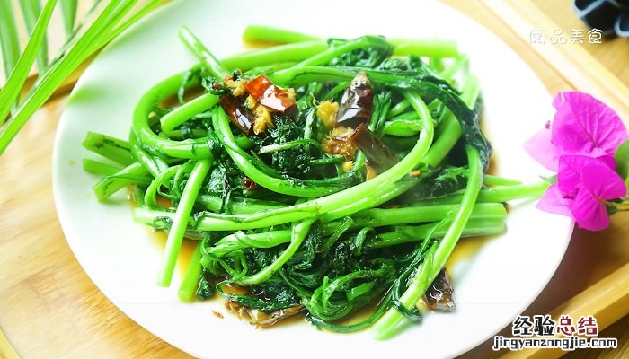 爆炒茼蒿的做法 茼蒿怎么炒