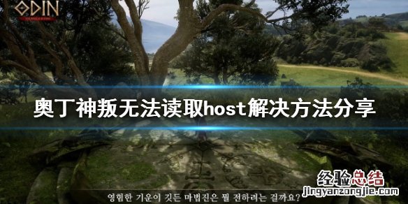 奥丁神叛无法读取host怎么办