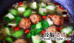 丸子烩粉丝的做法