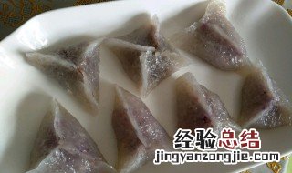 三角粉的做法 面粉三角的做法
