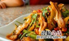 凉拌双耳的做法窍门 凉拌辣椒双耳的做法