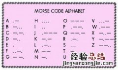 如何学习摩斯电码 学习摩斯电码的方法
