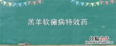 羔羊软瘫病特效药 羔羊软瘫病特效药羔羊奶积证用什么药