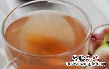 无花果搭配什么泡水喝 无花果搭配什么泡水喝好
