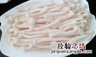 肉末蟹味菇的做法 肉炒蟹味菇图片