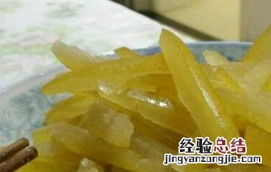 柚子皮糖怎么做 柚子皮糖如何做