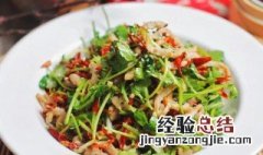 香菜梗炒肉丝怎么做 香菜梗炒肉丝最简单做法