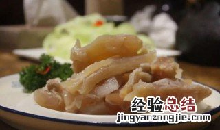 白扒蹄筋的做法 白扒蹄筋的做法和配方