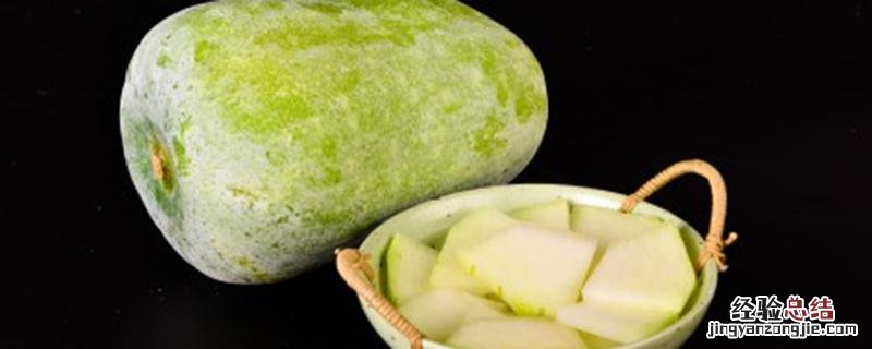 冬瓜开花了什么时候结果 冬瓜开花了什么时候结果实