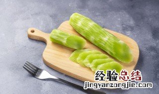 腌莴笋做法窍门 腌制莴笋怎么做