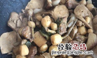 慈菇烧素鸡步骤 慈菇烧素鸡的做法与步骤